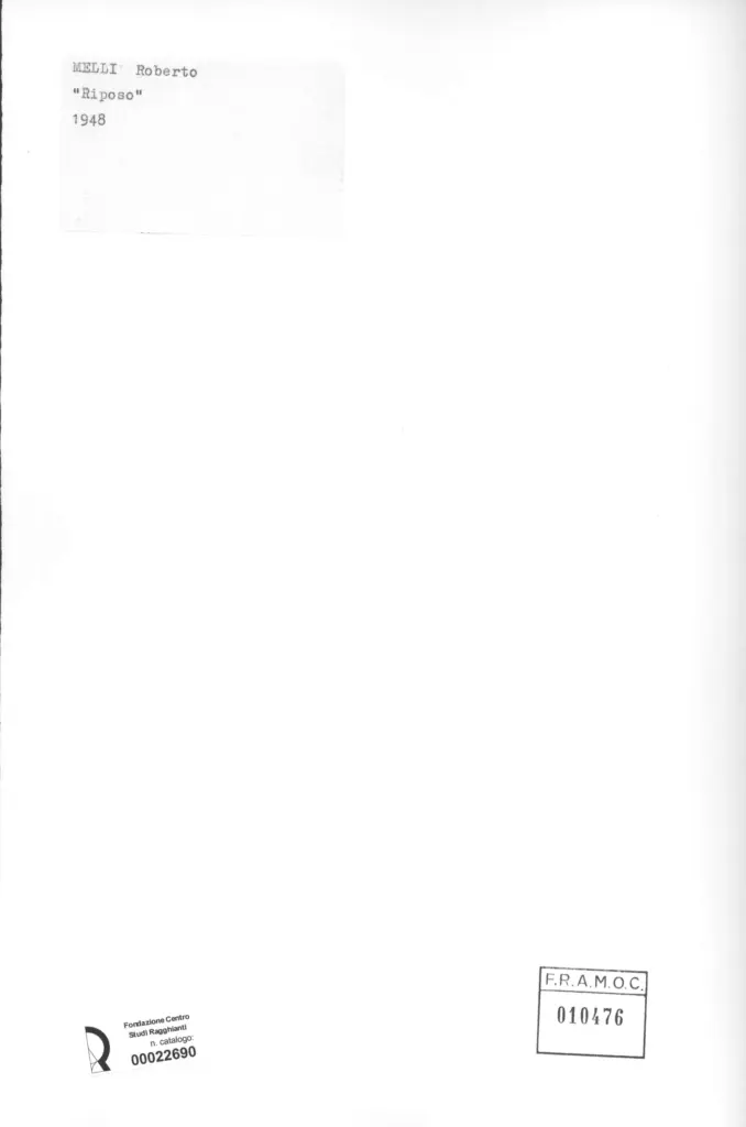 Anonimo, Anonimo , retro