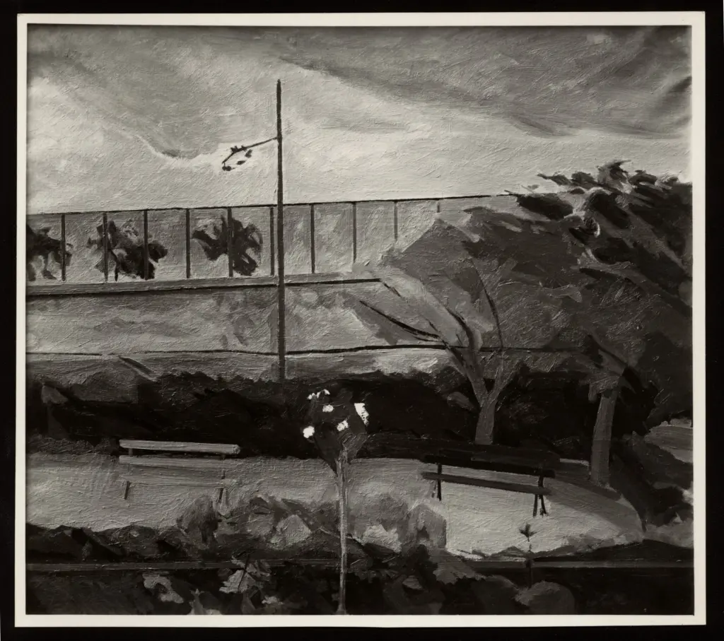 Melli, Roberto , Giardino in grigio