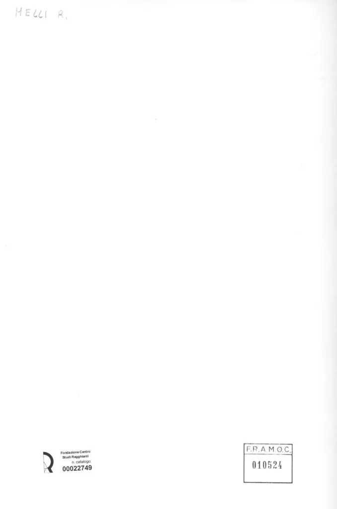 Anonimo, Anonimo , retro