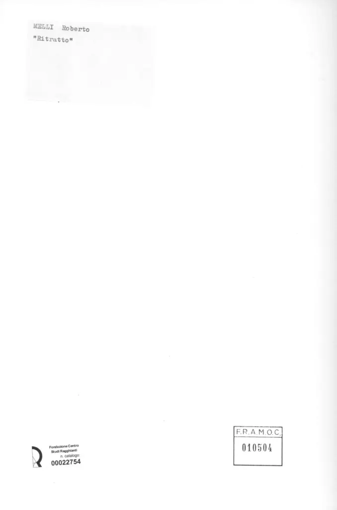 Anonimo, Anonimo , retro