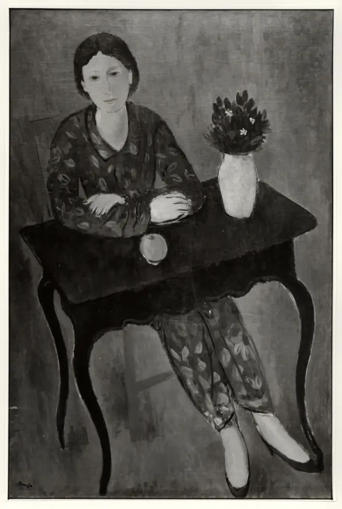 Fotografia Ferruzzi , Menzio, Francesco - sec. XX - Il vaso azzurro , fronte