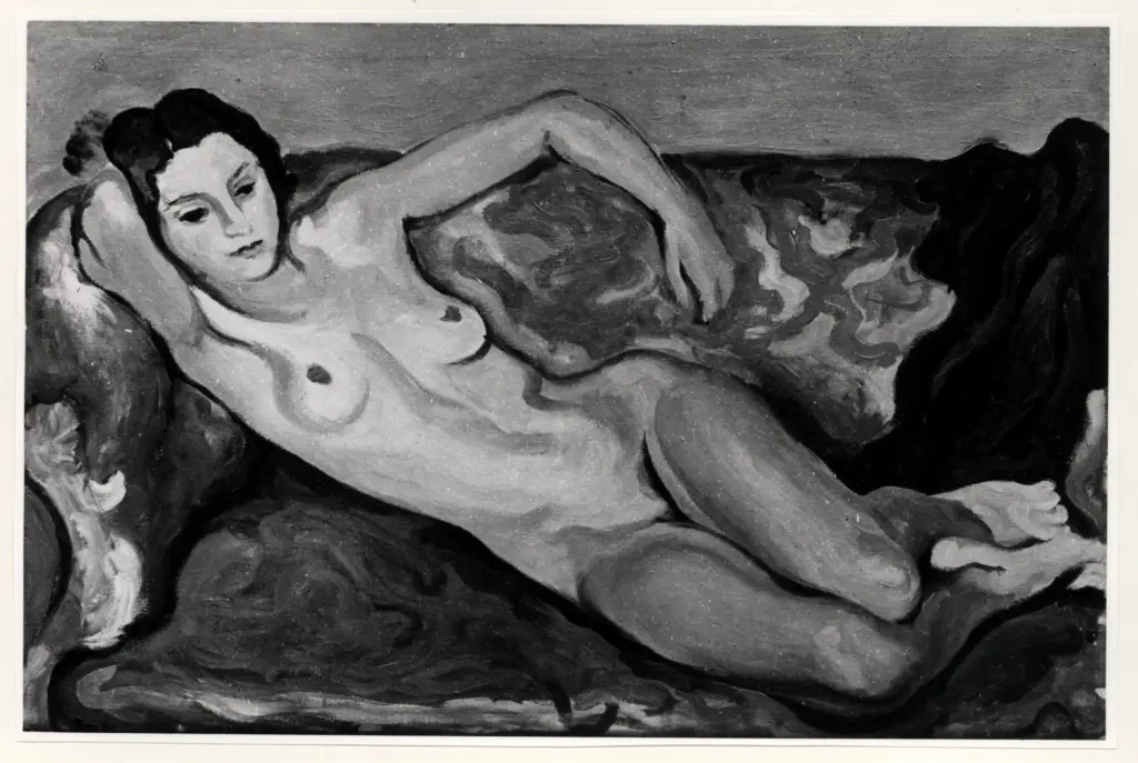 Anonimo , Menzio, Francesco - sec. XX - Nudo , fronte