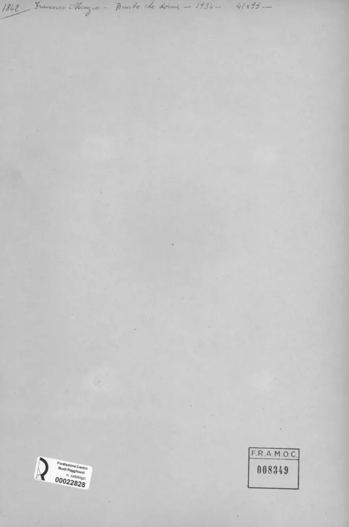 Anonimo, Anonimo , retro