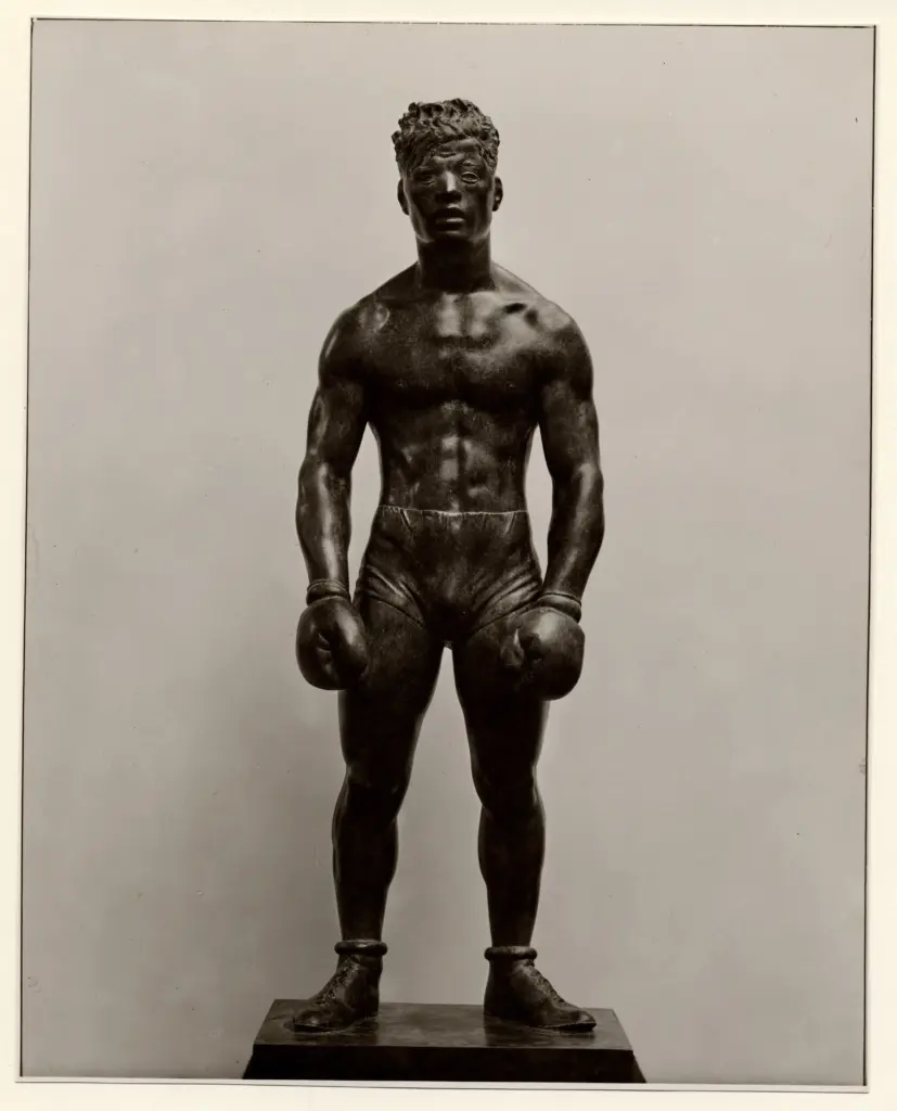 Anonimo , Messina, Francesco - sec. XX - Pugilatore , fronte