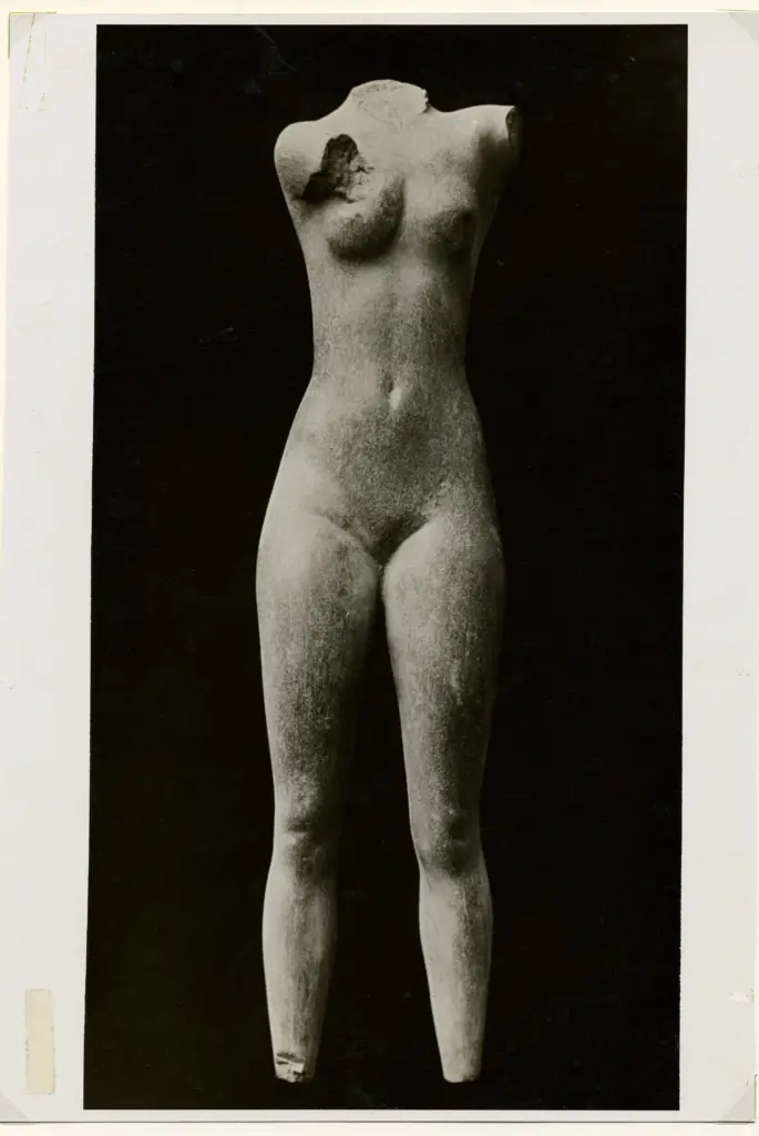 Anonimo , Messina, Francesco - sec. XX - Torso di Venere , fronte