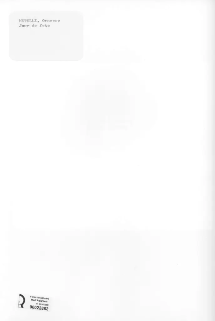 Anonimo, Anonimo , retro