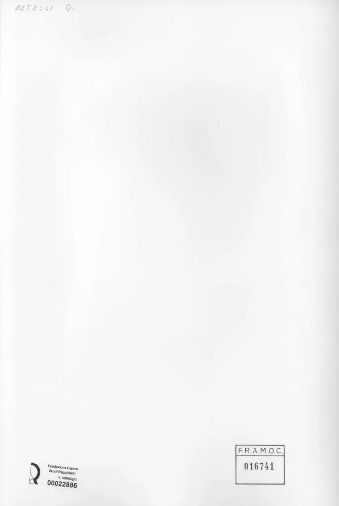 Anonimo, Anonimo , retro