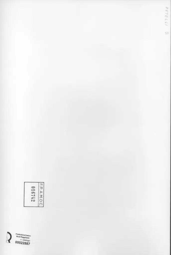 Anonimo, Anonimo , retro