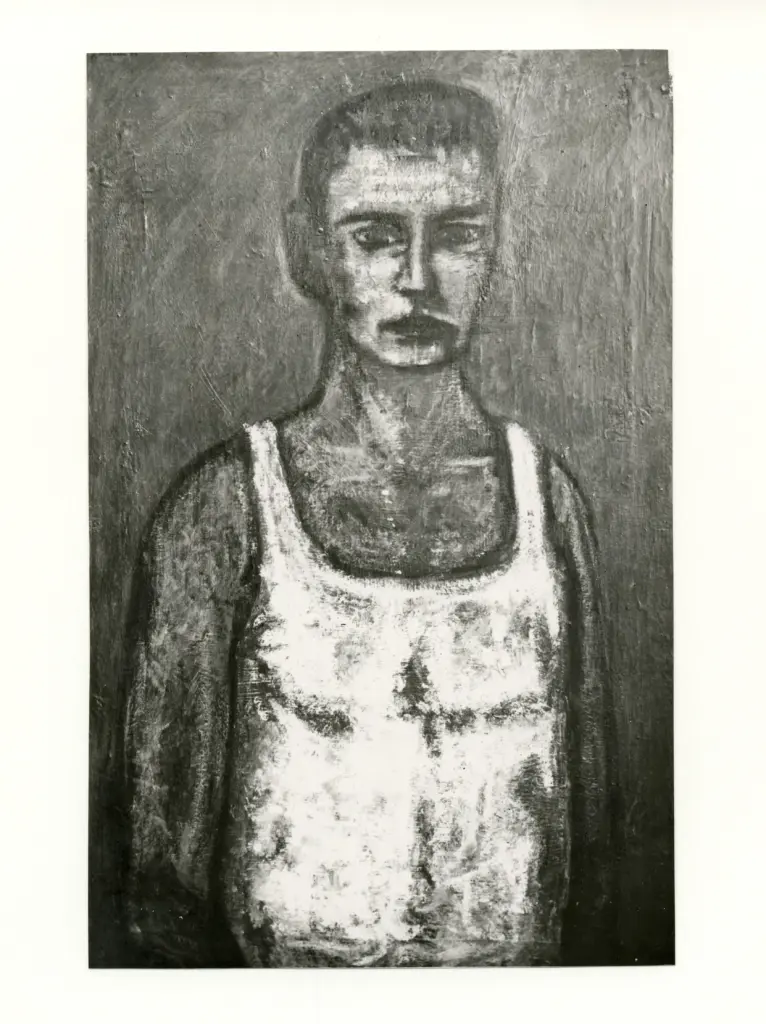 Milia, Franco , Ritratto d'uomo