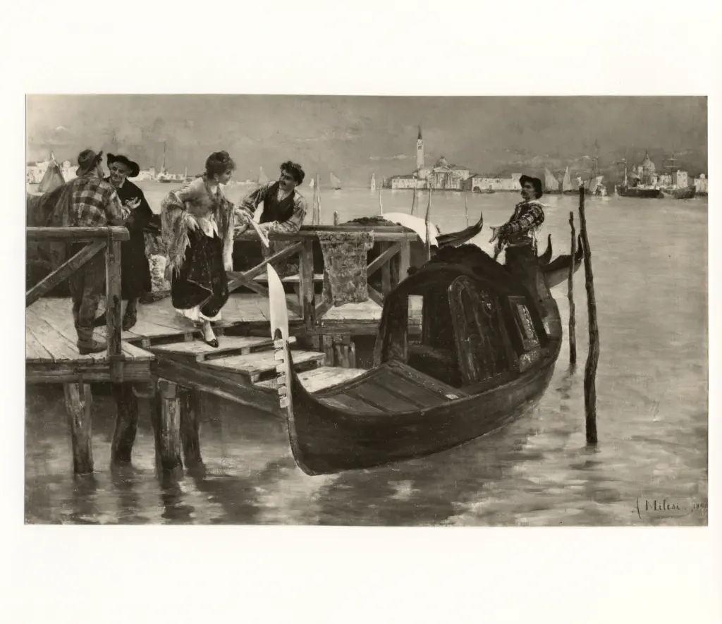 Anonimo , Milesi, Alessandro - sec. XIX/ XX - Venezia , fronte