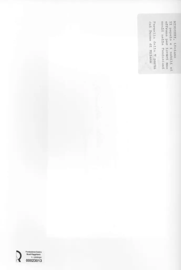 Anonimo, Anonimo , retro