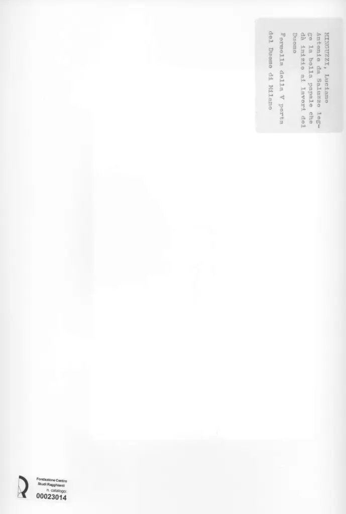 Anonimo, Anonimo , retro