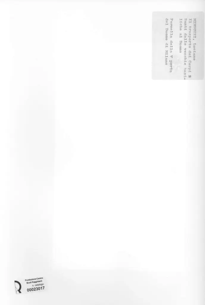 Anonimo, Anonimo , retro