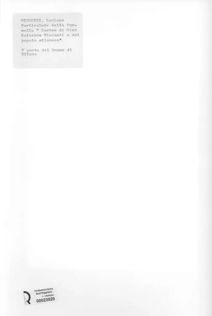 Anonimo, Anonimo , retro