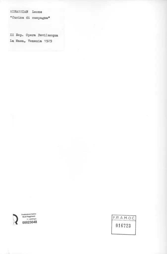 Anonimo, Anonimo , retro