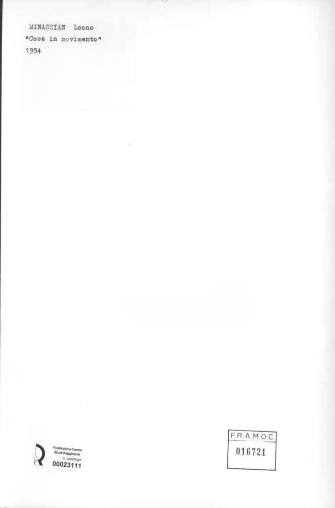 Anonimo, Anonimo , retro