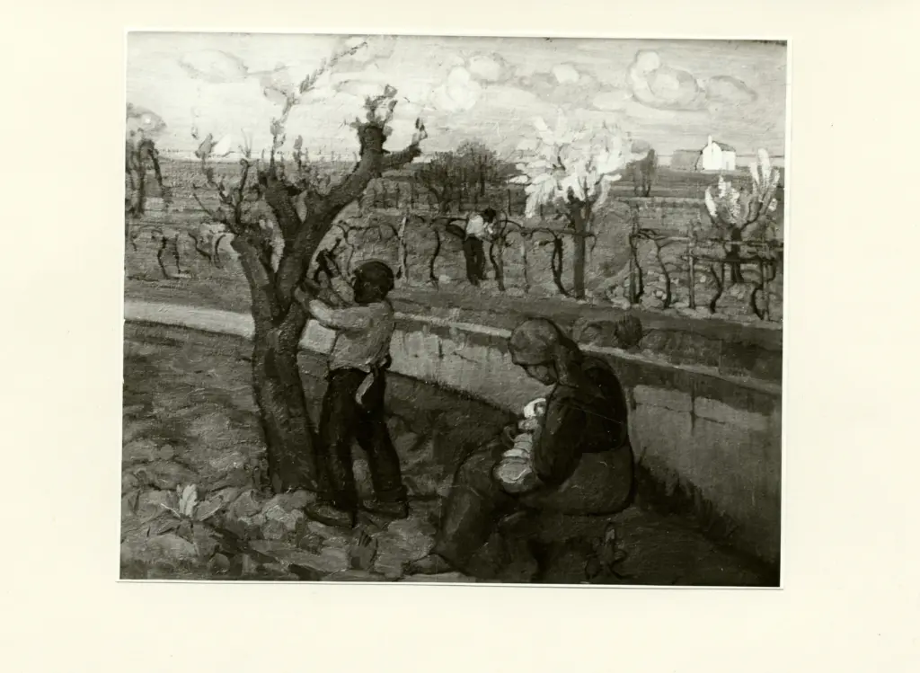 Anonimo , Moggioli, Umberto - sec. XX - Primavera a Treporti , fronte