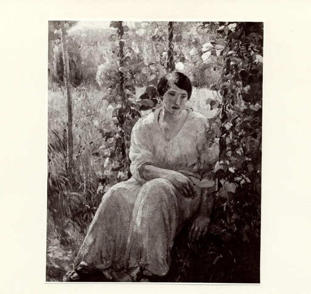 Moggioli, Umberto , La moglie al sole