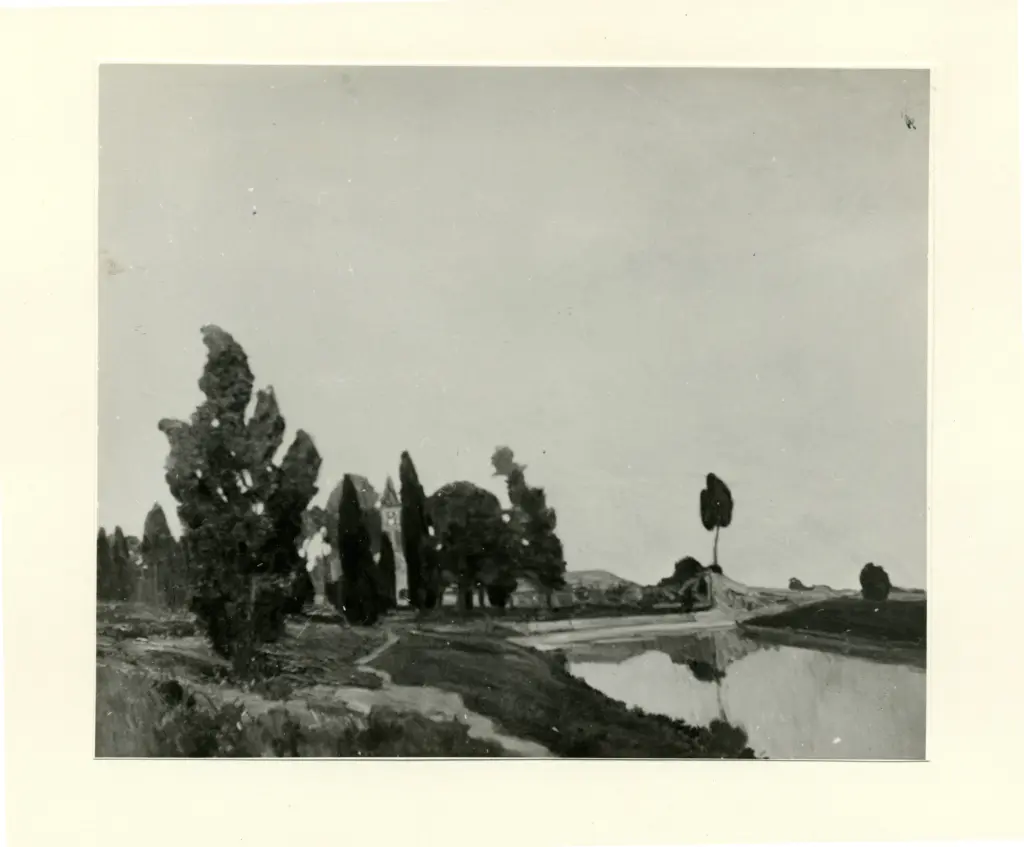 Anonimo , Moggioli, Umberto - sec. XX - Isola del deserto , fronte