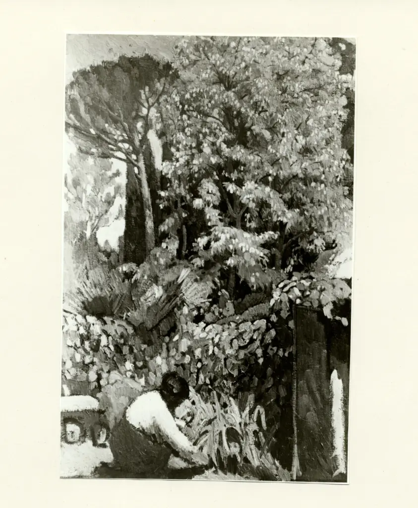 Anonimo , Moggioli, Umberto - sec. XX - Rubina fiorita , fronte