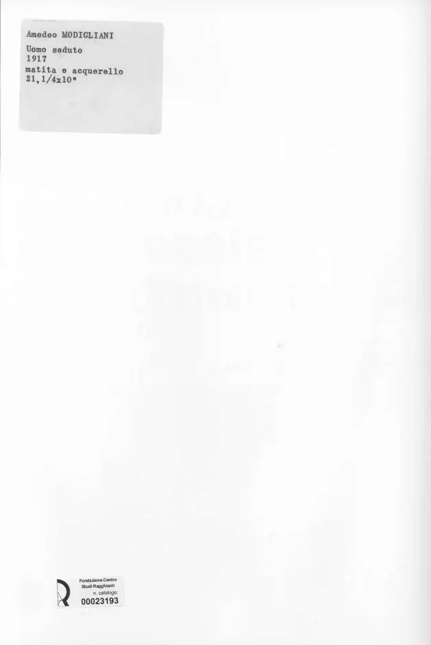 Anonimo, Anonimo , retro