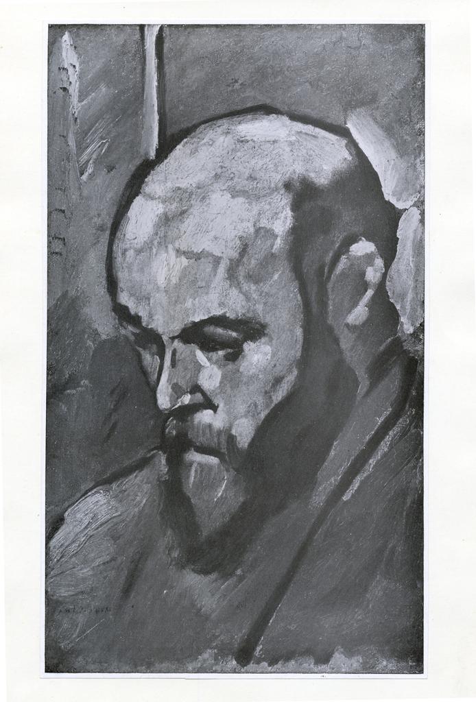 Anonimo , Modigliani, Amedeo - sec. XX - Portrait de Maurice Potin , fronte