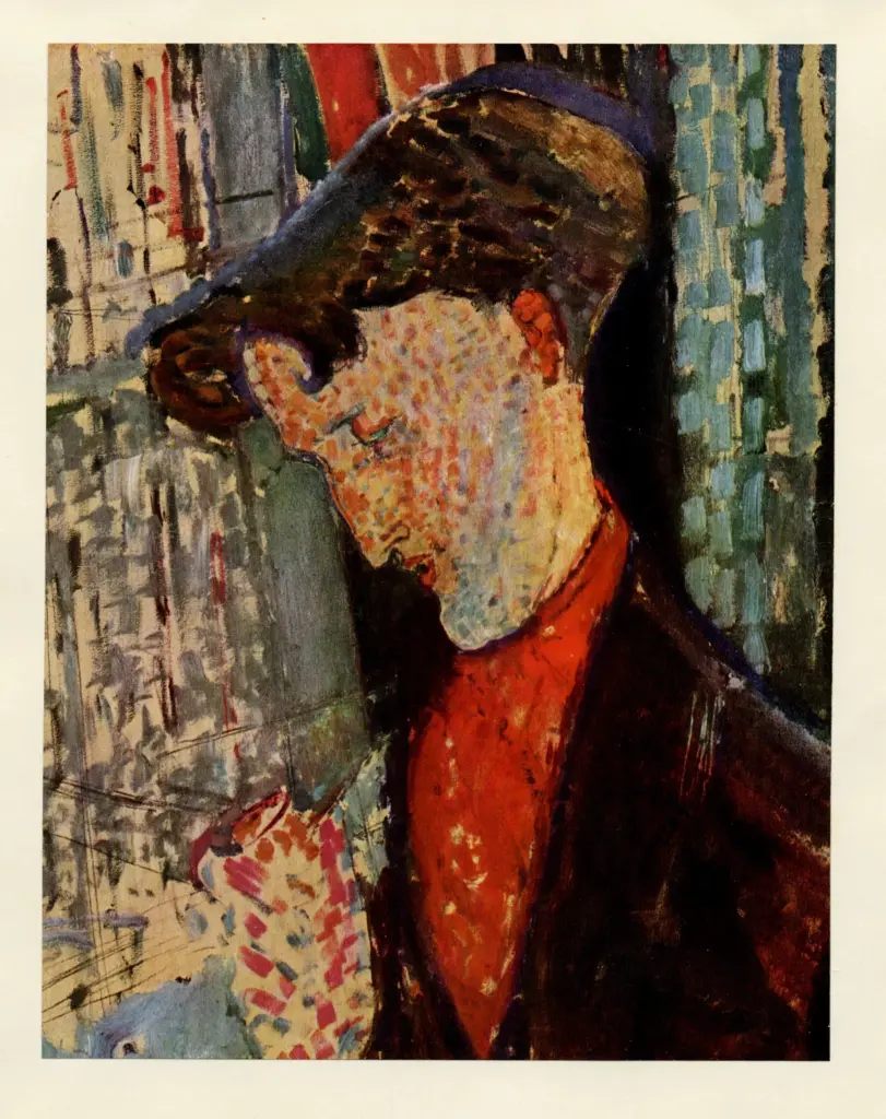 Anonimo , Modigliani, Amedeo - sec. XX - Ritratto di Haviland , fronte