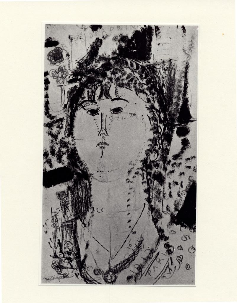 Anonimo , Modigliani, Amedeo - sec. XX - Rosa porporina , fronte