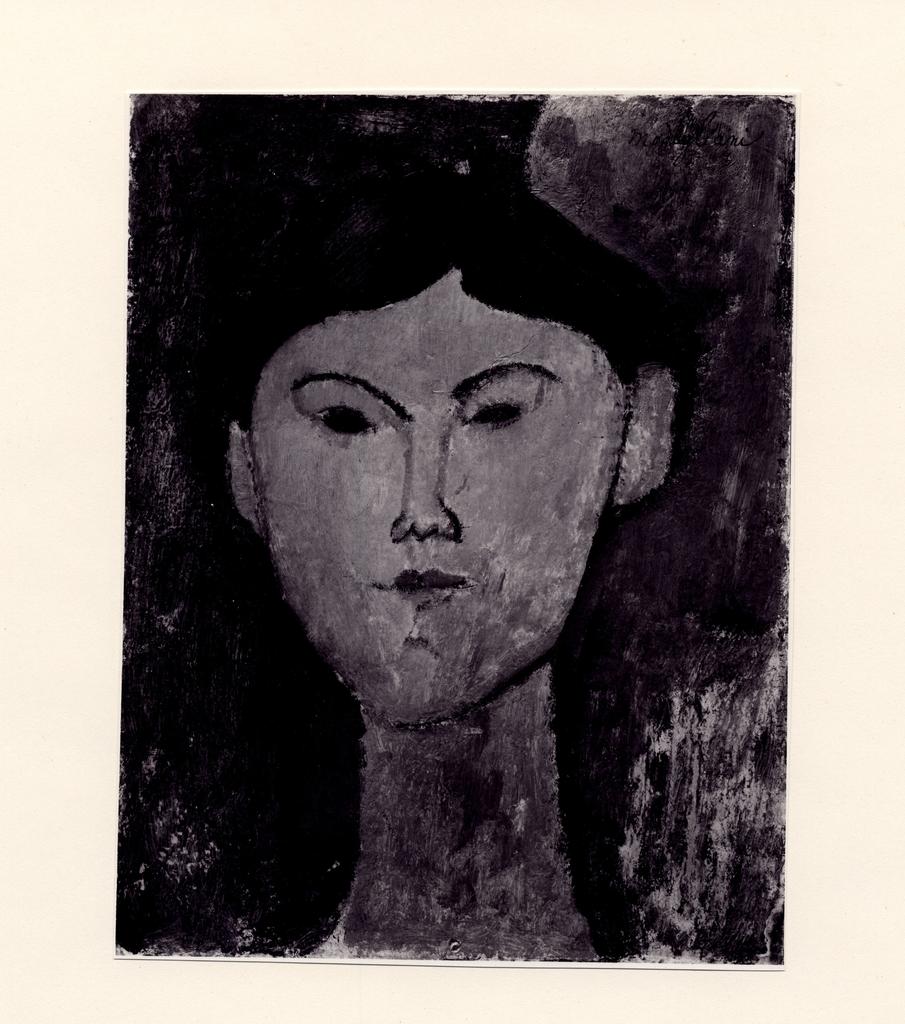 Anonimo , Modigliani, Amedeo - sec. XX - Beatrice Hastings , fronte