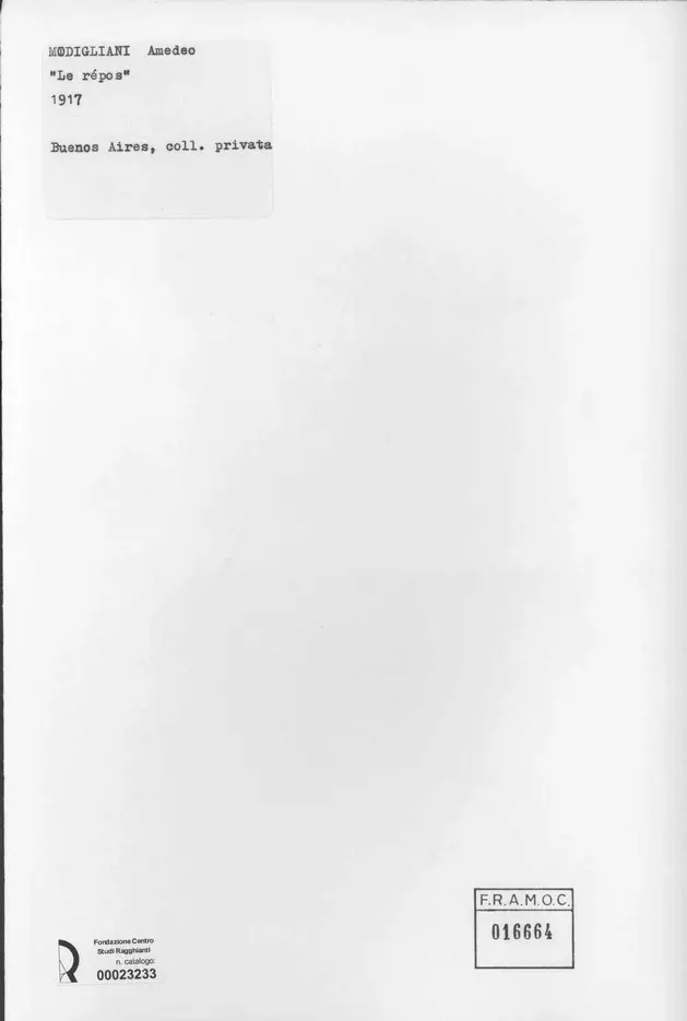 Anonimo, Anonimo , retro