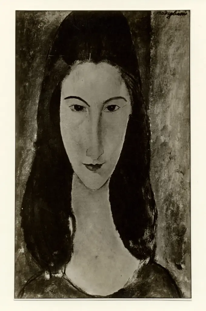 Modigliani, Amedeo , Jeanne H&eacute;buterne