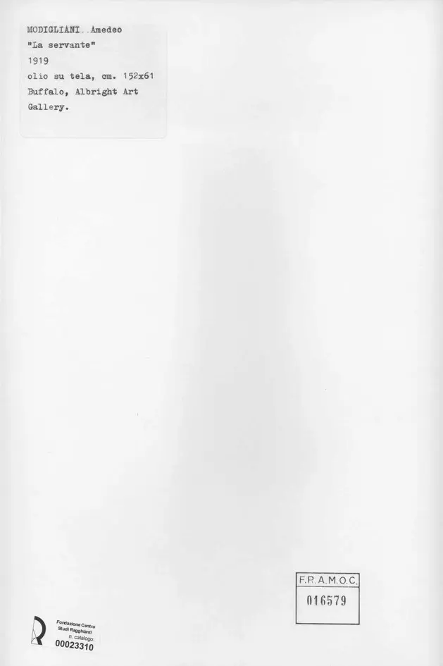 Anonimo , Modigliani, Amedeo - - , retro