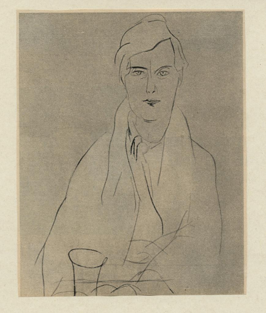 Modigliani, Amedeo , Portrait de l'artiste -