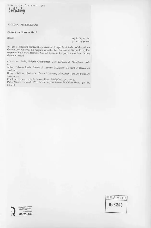 Anonimo, Anonimo , retro