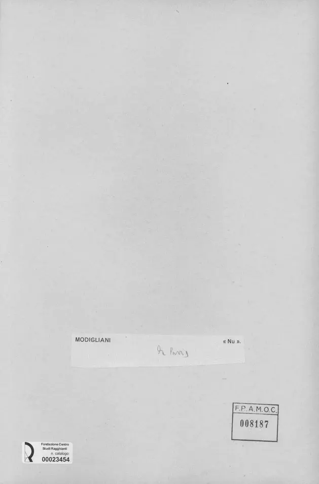 Anonimo, Anonimo , retro