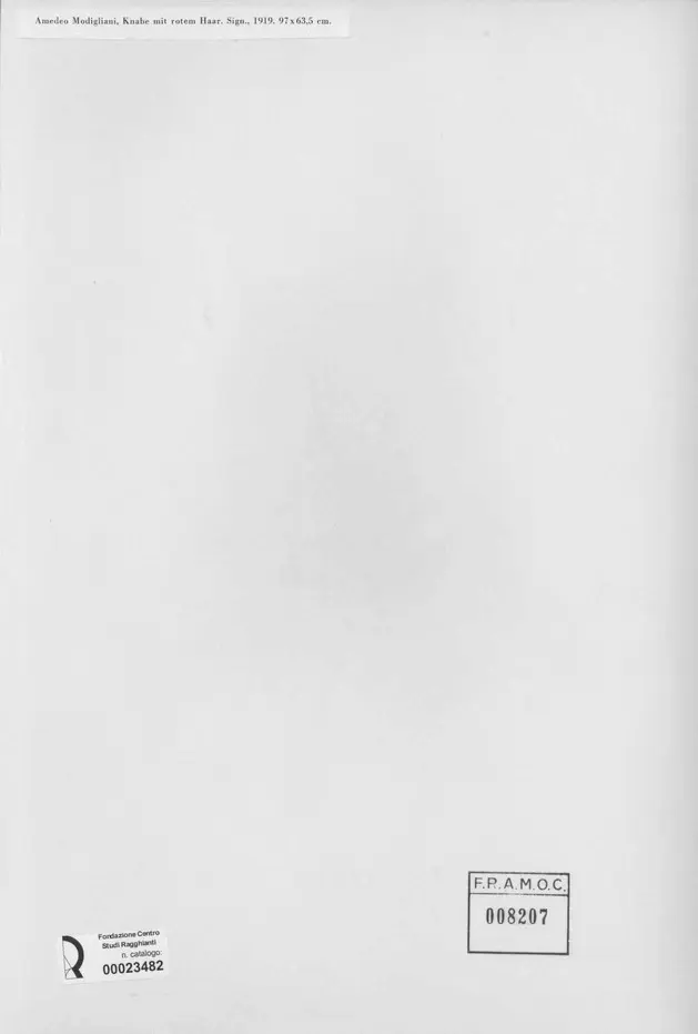 Anonimo, Anonimo , retro