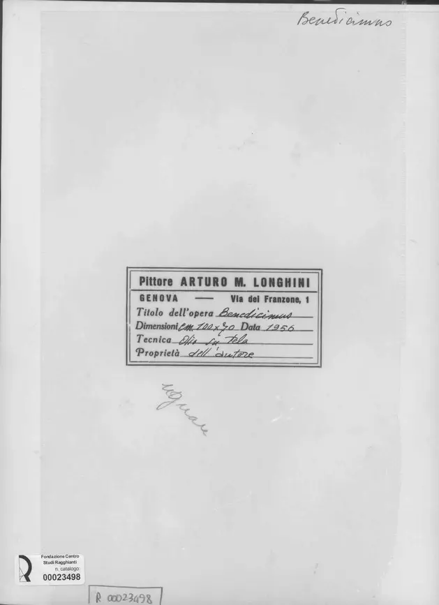 Anonimo, Anonimo , retro