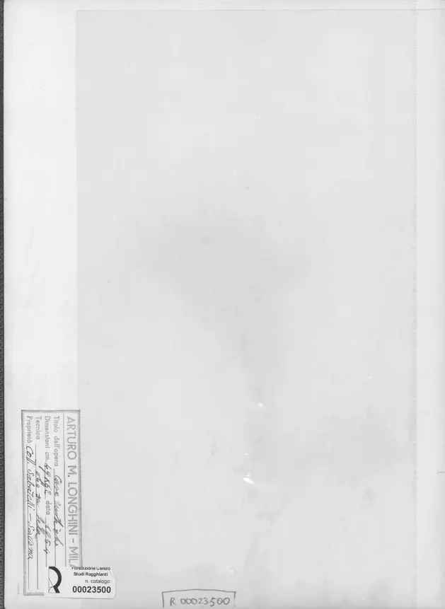 Anonimo , Momoli Longhini, Arturo - sec. XX - Case rustiche , retro