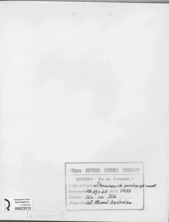 Anonimo, Anonimo , retro