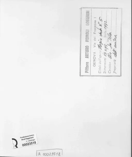 Anonimo, Anonimo , retro