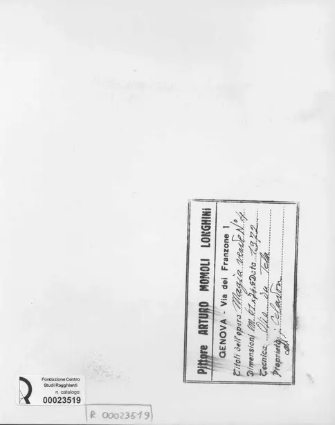 Anonimo, Anonimo , retro