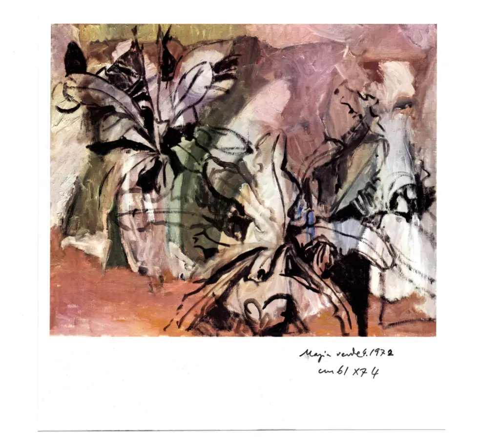 Anonimo , Momoli Longhini, Arturo - sec. XX - Magia verde n°4