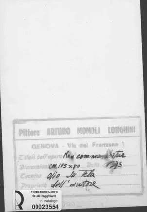 Anonimo, Anonimo , retro