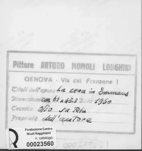 Anonimo, Anonimo , retro