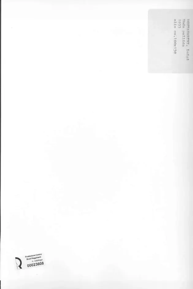 Anonimo , Montanarini, Luigi - sec. XX - Nuda pallida , retro