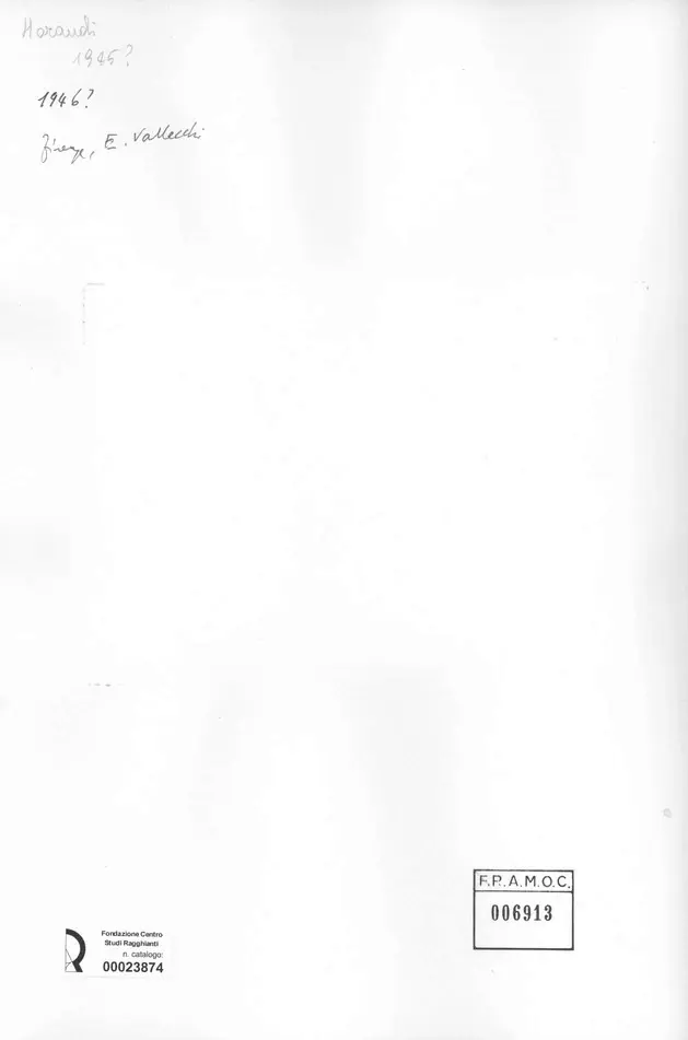 Anonimo , Morandi, Giorgio - sec. XX -