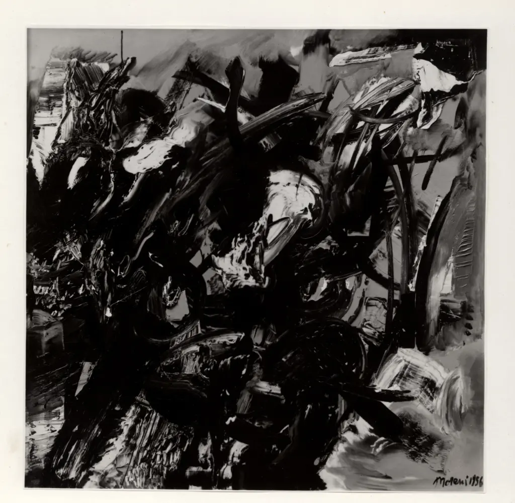 Giacomelli , Moreni, Mattia - sec. XX - Rovo bruciato , fronte