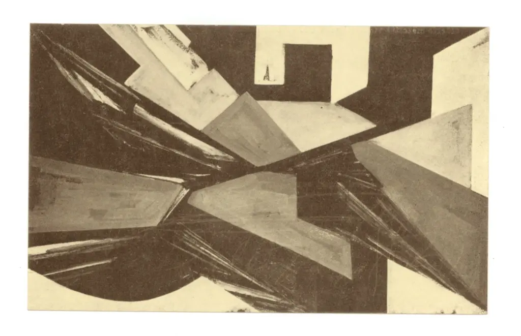 Anonimo , Moretti, Alberto - sec. XX - Arte astratta , fronte