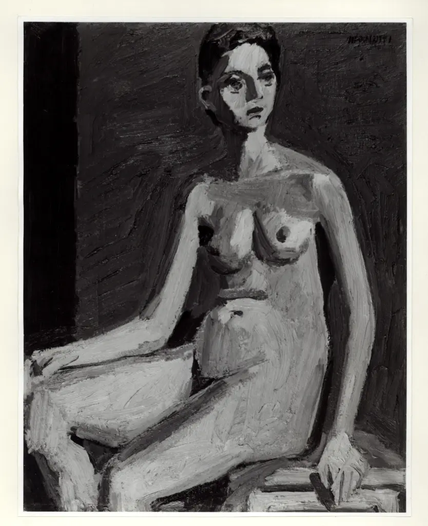 Universit&agrave; di Pisa. Dipartimento di Storia delle Arti , Morlotti, Ennio - sec. XX - , fronte