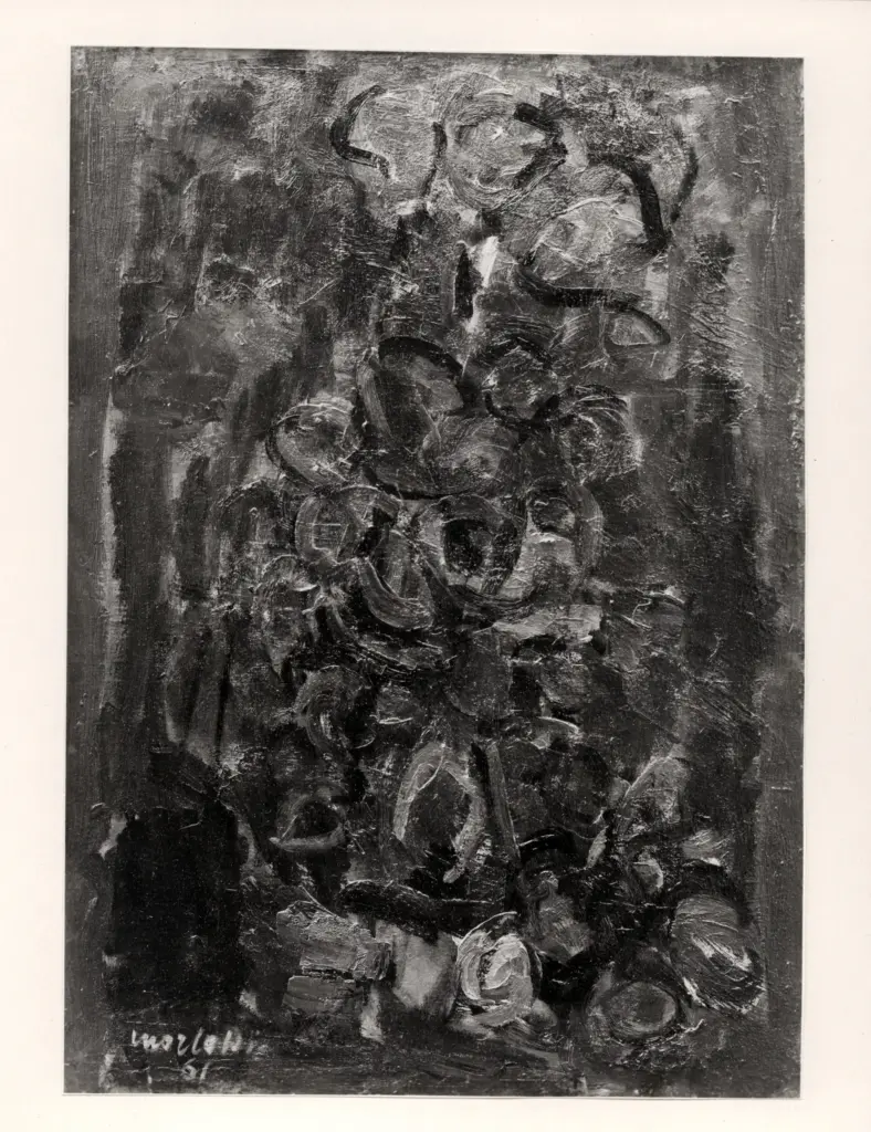 Giacomelli , Morlotti, Ennio - sec. XX - Cardi , fronte